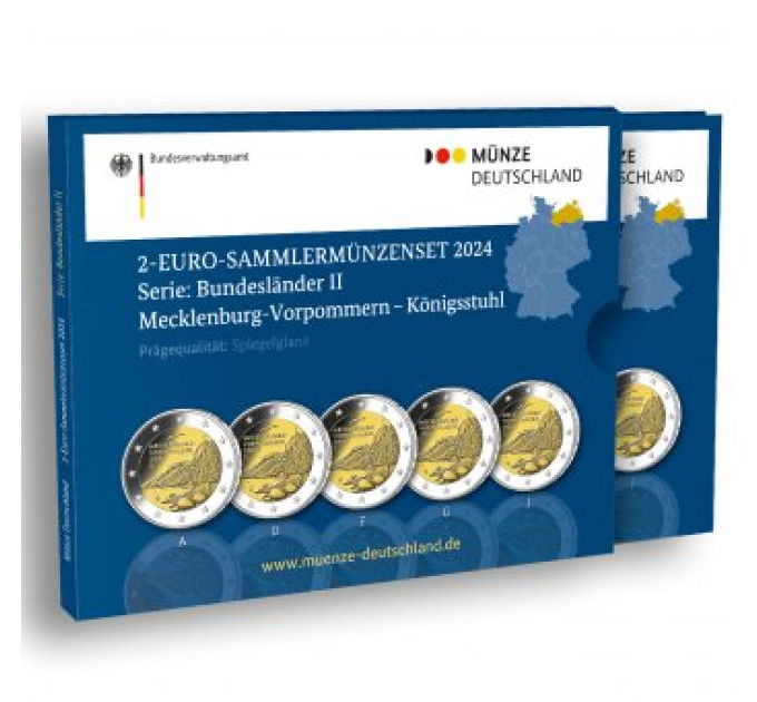 Germany 2 euro proof 2024 - Mecklenburg-Vorpommern for 61.00 € ✅