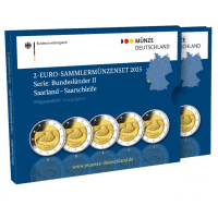 Alemania 2 euro proof 2025 - SARRE
