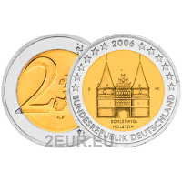 Germany 2 euro UNC 2006 - Holstentor in Lubeck - D - Munich Germany 2 euro UNC 2006 - Holstentor in Lubeck - D - Munich