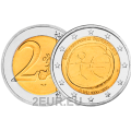 Alemania 2 euros UNC 2009 - 10 Años Euro - J - Hamburgo por 9.00 € ✅