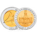 Alemania 2 euros UNC 2009 - Saarland Ludwigskirche Saarbrucken - J - Hamburgo por 8.00 € ✅