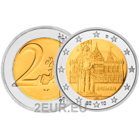 Alemania 2 euros UNC 2010 - Ayuntamiento y Roland - A - Berlín