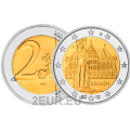 Germany 2 euro UNC 2010 - City Hall and Roland - F - Stuttgart for 7.70 € ✅