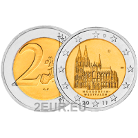 Alemania 2 euros UNC 2011 - Renania del Norte-Westfalia - D - Múnich