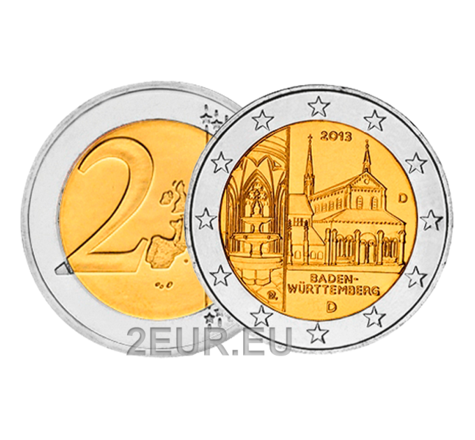 Germany 2 euro UNC 2013 - Baden Württemberg - F - Stuttgart for 6.40 € ✅