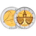 Alemania 2 euros UNC 2016 - Palacio Zwinger de Dresden - D - Munich por 6.50 € ✅