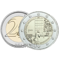 Alemania 2 euros UNC 2020 - 50 años desde el Kniefall von Warschau- A - Berlín