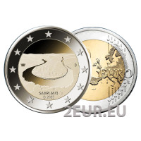 Alemania 2 euros UNC 2025 - SARRE - A