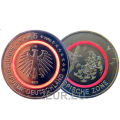 Alemania 5 euros UNC 2017 - Zona Climática Tropical - G - Karlsruhe por 40.00 € ✅