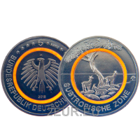 Germany 5 euro UNC 2018 - Subtropical Climate Zone - G - Karlsruhe Germany 5 euro UNC 2018 - Subtropical Climate Zone - G - Karlsruhe