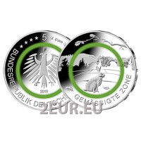Alemania 5 euros UNC 2019 - Zonas Climáticas de la Tierra - Zona Templada - F