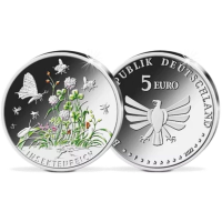Alemania 5 euros UNC 2022 - El maravilloso mundo de los insectos - Insect Realm