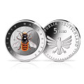 Alemania 5 euros UNC 2023-2 - El maravilloso mundo de los insectos - Abeja albañil roja por 8.50 € ✅