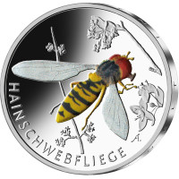 Germany 5 euro UNC 2024 - The Wonderful World of Insects - Hoverfly