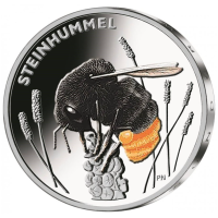Germany 5 euro UNC 2024 - The Wonderful World of Insects - Red-Tailed Bumblebee