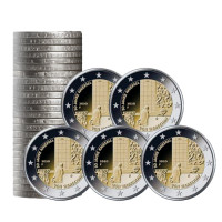 Alemania 2 euros rollo UNC 2020 - 50º aniversario del arrodillamiento en Varsovia - 1roll =5x5 ADFGJ