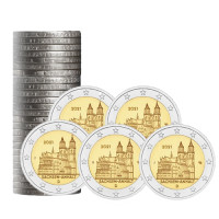 Alemania 2 euros rollo UNC 2021 - Sajonia-Anhalt - ADFGJ
