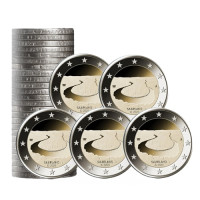 Germany 2 euro roll UNC 2025 - SAARLAND - ADFGJ