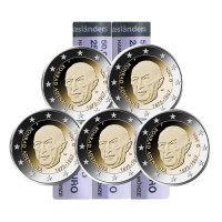 Germany 2 euro roll UNC 2026 - Konrad Adenauer - ADFGJ Germany 2 euro roll UNC 2026 - Konrad Adenauer - ADFGJ