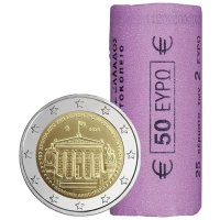 Greece 2 euro roll 2026 - 100 YEARS FROM THE FOUNDATION OF THE ACADEMY OF ATHENS