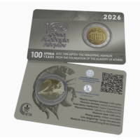 Greece 2 euro BU 2026 - 100 YEARS FROM THE FOUNDATION OF THE ACADEMY OF ATHENS