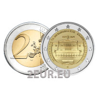 Grecia 2 euros UNC 2024 - 50º aniversario de la restauración de la democracia en Grecia