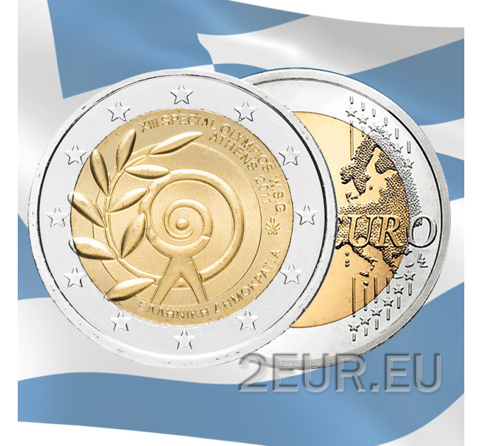 Greece 2 euro UNC 2011 - Special Olympics for 7.00 € ✅