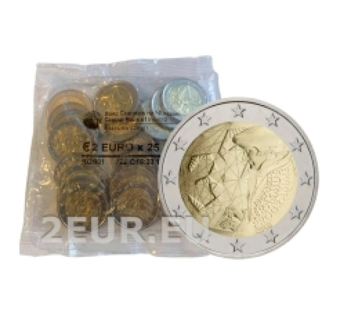 Ireland 2 euro roll 2022 - 35 Years of the Erasmus for 75.00 € ✅