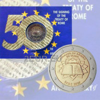 Irlanda 2 euros BU 2007 - Tratado de Roma