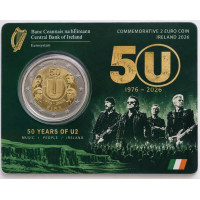 Ireland 2 euro BU 2026 - U2 50th Anniversary