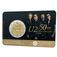 Irlanda 2 euros BU 2026 - 50.º aniversario de U2