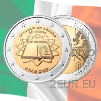 Ireland 2 euro UNC 2007 - Treaty of Rome Ireland 2 euro UNC 2007 - Treaty of Rome