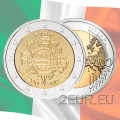 Irlanda 2 euros UNC 2012 - 10 Años de Euro Cash por 9.90 € ✅