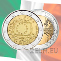 Irlanda 2 euros UNC 2015 - 30 Aniversario de la Bandera UE por 6.70 € ✅