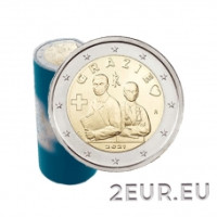Italia 2 euros UNC rollo 2021 - Gracias – Profesiones médicas