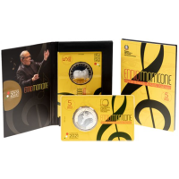 ITALY 5 EURO BU 2021 - Serie Grandi Artisti Italiani - Ennio Morricone