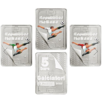 Italy 5 euro Silver BU 2022 - Italian Excellences - Panini - Triptychon