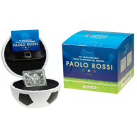 Italy 5 euro Silver BU 2022 - 40th Anniversary of Italy Football World Champion - Paolo Rossi