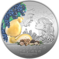 ITALY 5 EURO BU 2024 - Italian Food and Wine Culture - Tintilia and Caciocavallo – Molise