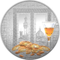 Italia 5 euros BU 2024 - Cultura gastronómica y vinícola italiana - Vinsanto y Cantucci – Toscana