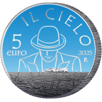 Italia 5 euros BU 2025 - Canciones italianas – El cielo de Renato Zero
