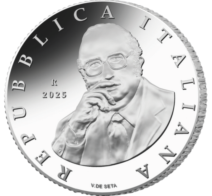 Italia 5 euros Proof 2025 - Centenario del nacimiento de Giovanni Spadolini por 65.00 € ✅