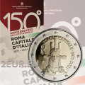 Italy 2 euro BU 2021 - 150th anniversary of the declaration of the city of Rome as the capital of Italy for 13.50 € ✅