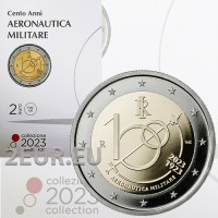 Italia 2 euros BU 2023 - 100 años de la Fuerza Aérea Italiana