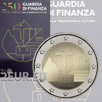 Italia 2 euros BU 2024 - 250 años de guardia financiera