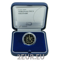 Italia 2 euros proof 2023 - 100 años de la Fuerza Aérea Italiana