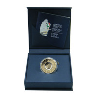 Italia 2 euro + 10 euro Proof 2025 - Viaje del barco Amerigo Vespucci