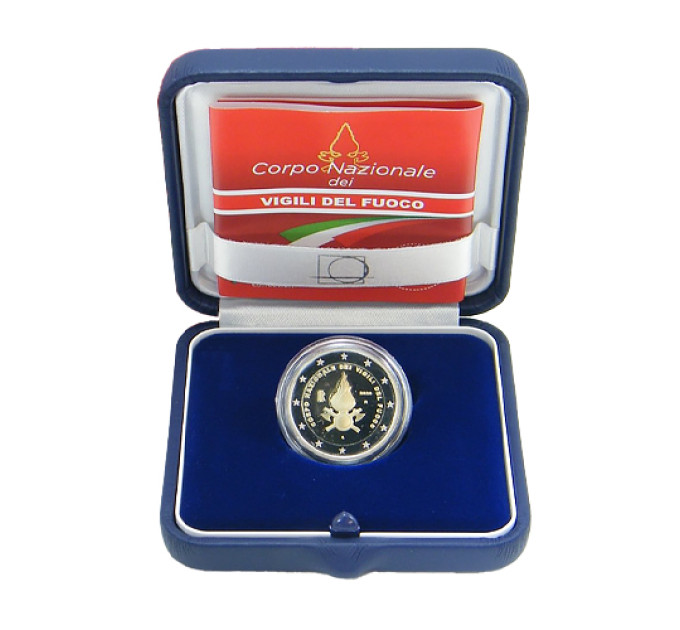 Italy 2 euro proof 2020 - 80th anniversary of the founding of the National Fire Corps for 67.00 € ✅