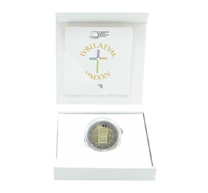 Italy 2 euro Proof 2025 - Jubilee 2025 for 30.00 € ✅