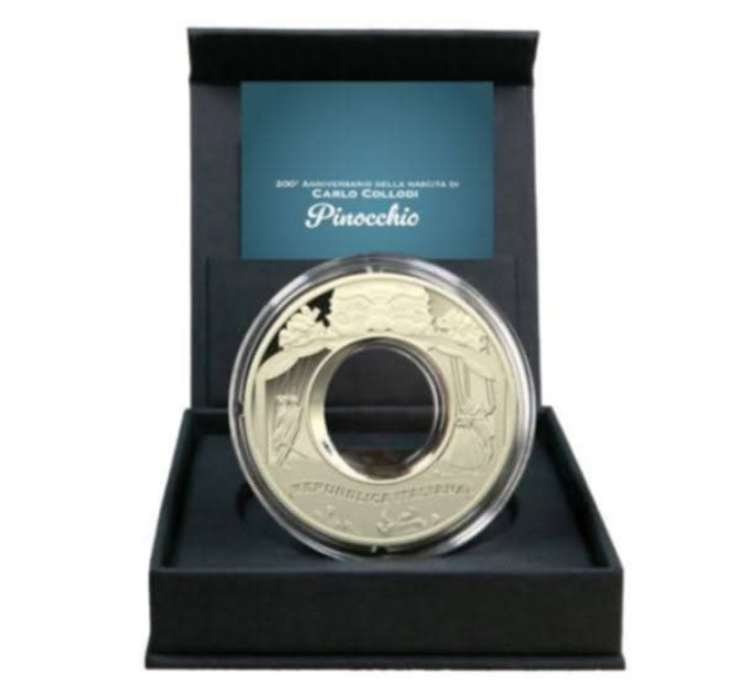 Italia 10 euro Proof 2026 - 200 aniversario del nacimiento de Carlo Collodi por 220.00 € ✅